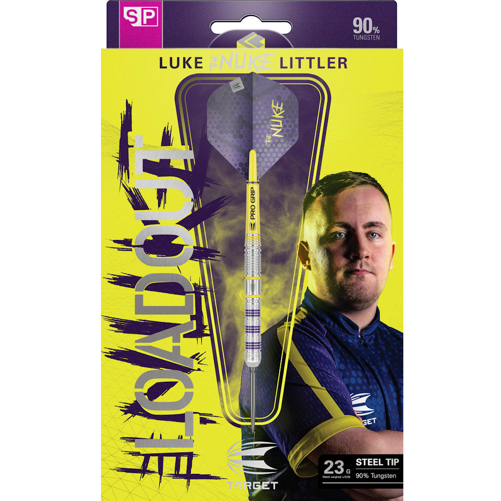 Target Steel Dart Set Luke Littler Loadout