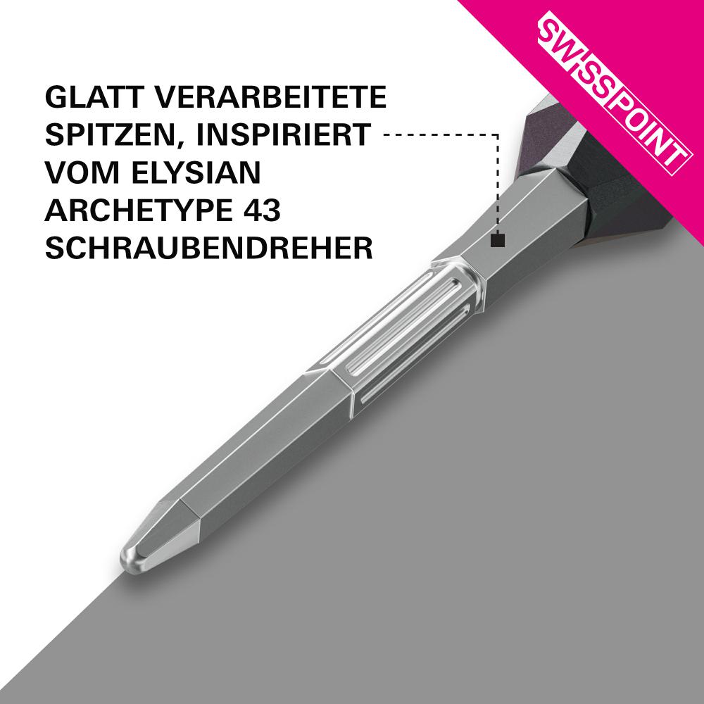 Target Steeldart Spitze Swiss Elysian Archetype 43