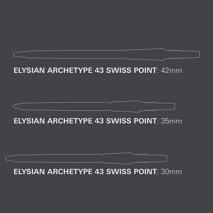 Target Steeldart Spitze Swiss Elysian Archetype 43