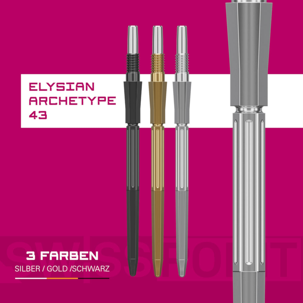 Target Steeldart Spitze Swiss Elysian Archetype 43