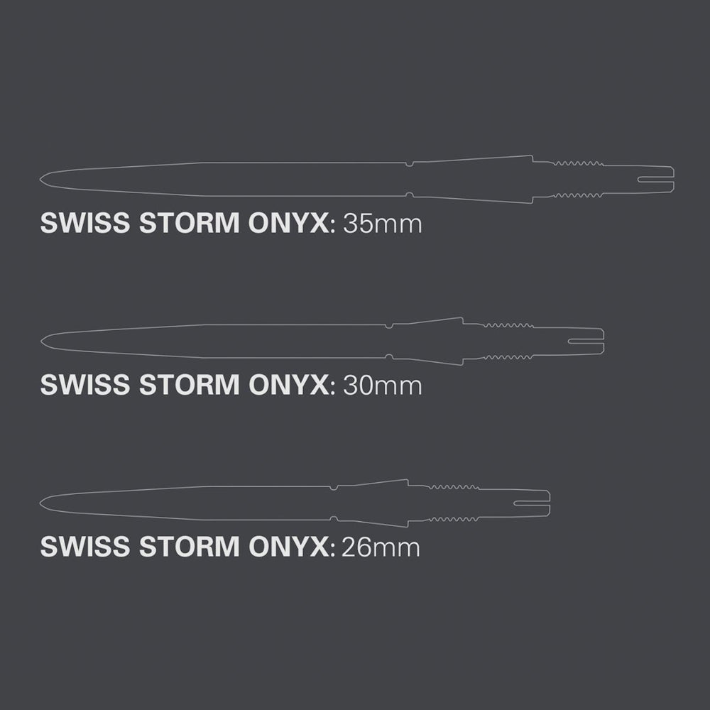 Target Steeldart Spitze Swiss Storm Onyx