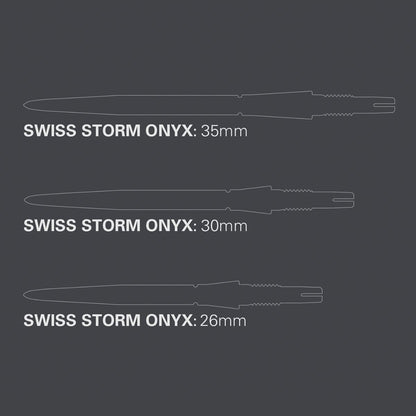 Target Steeldart Spitze Swiss Storm Onyx