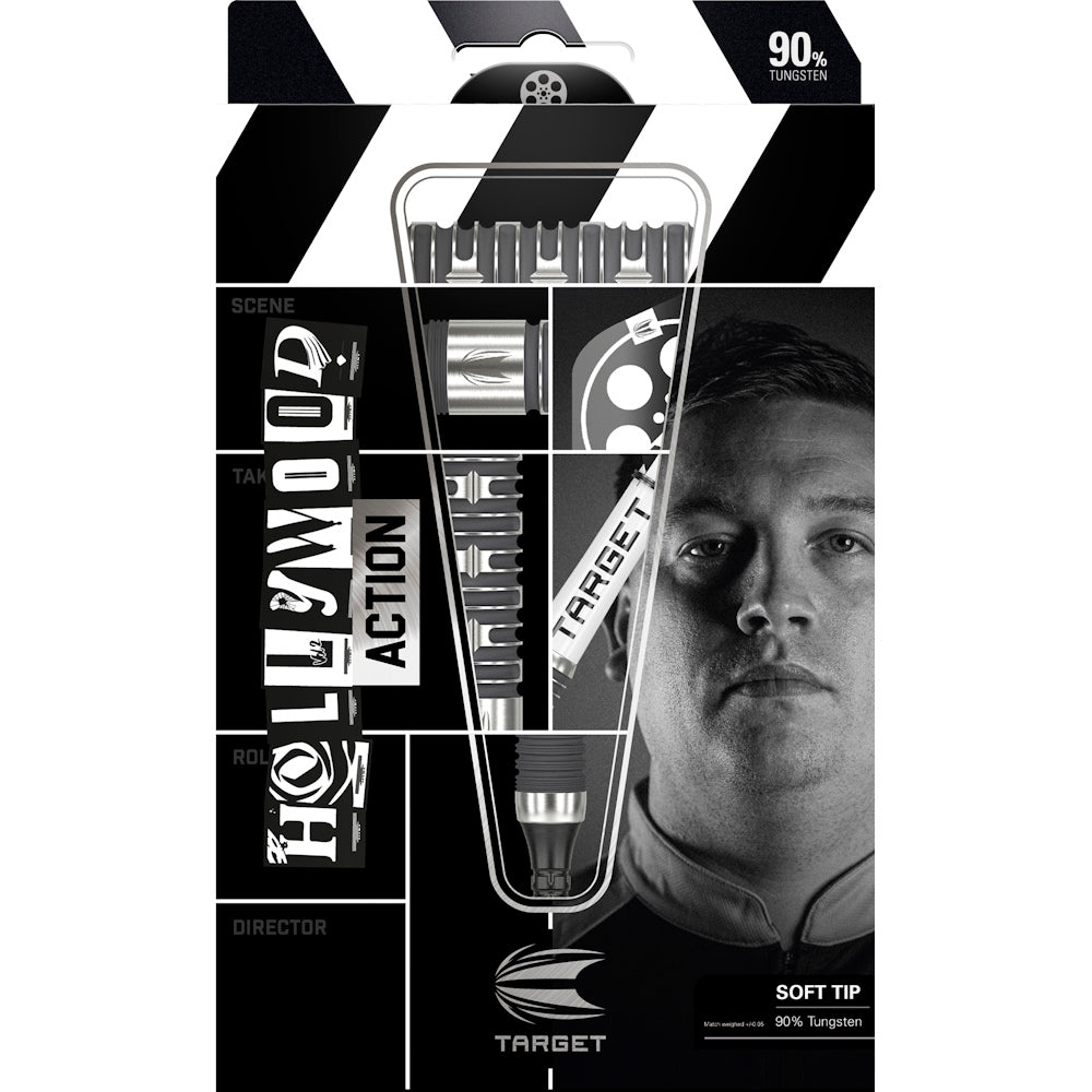 Target Dart Set Chris Dobey Hollywood Action 20g