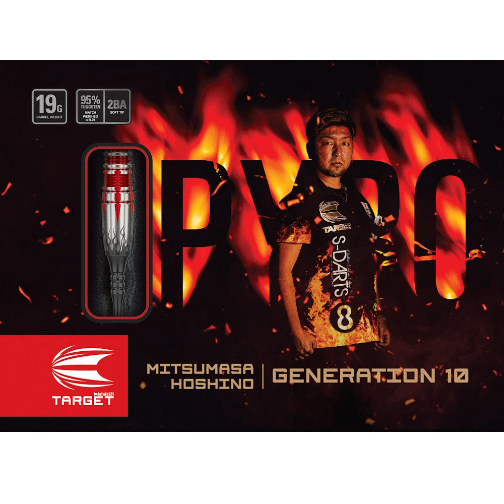 Target Dart Set Mitsumasa Hoshino Gen 10 Max 19g