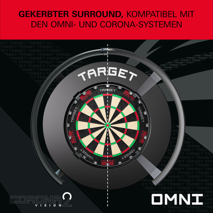 Target Black Notched Surround