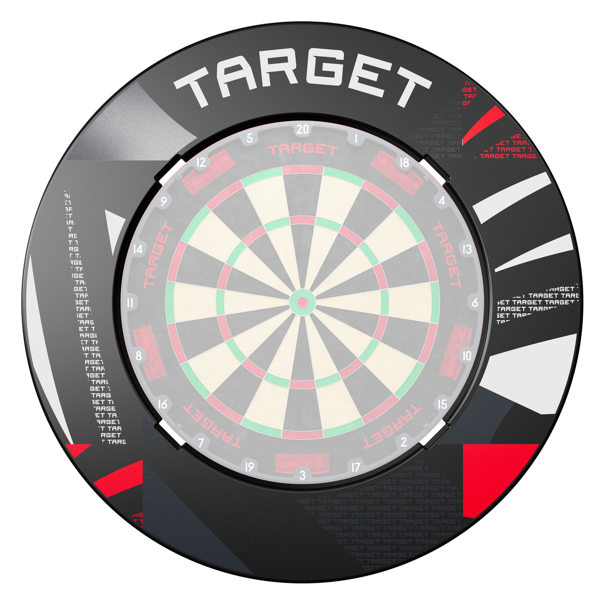 Target Black Patterned Notched Surround