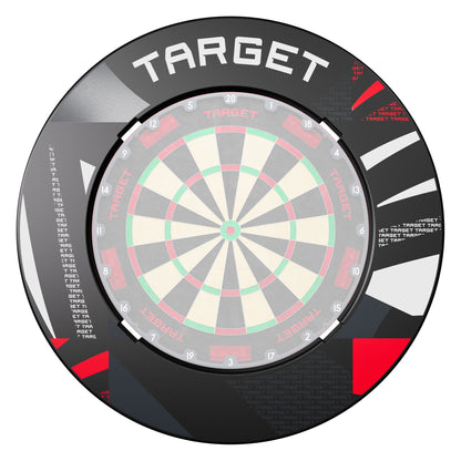 Target Black Patterned Notched Surround