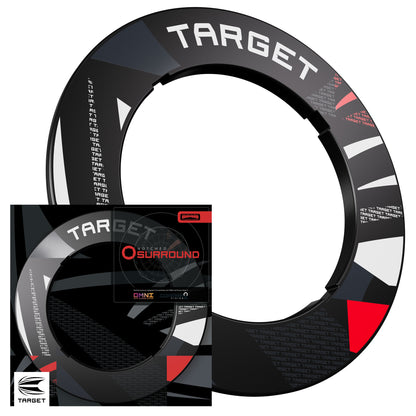 Target Black Patterned Notched Surround