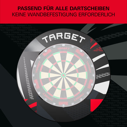 Target Black Patterned Notched Surround