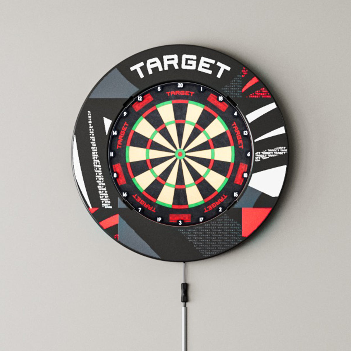 Target Black Patterned Notched Surround