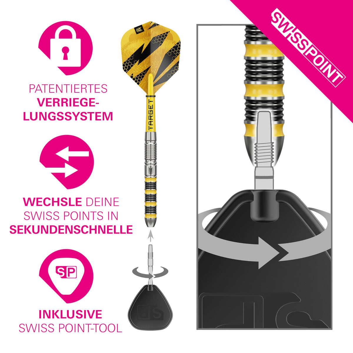 Target Buzz SP01 Steel Dart
