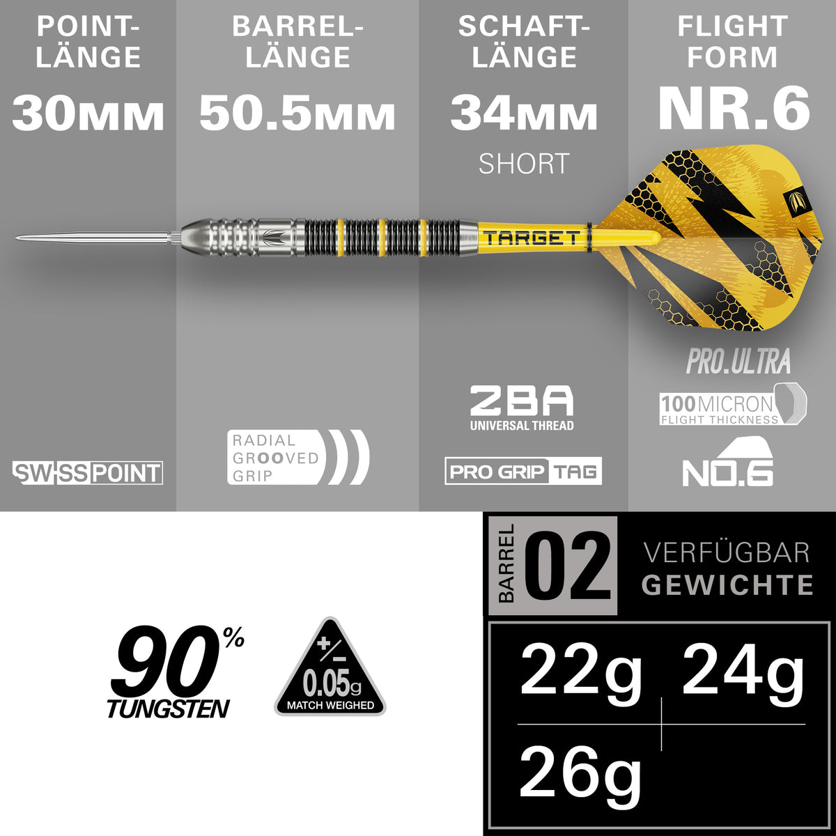 Target Buzz SP02 Steel Dart