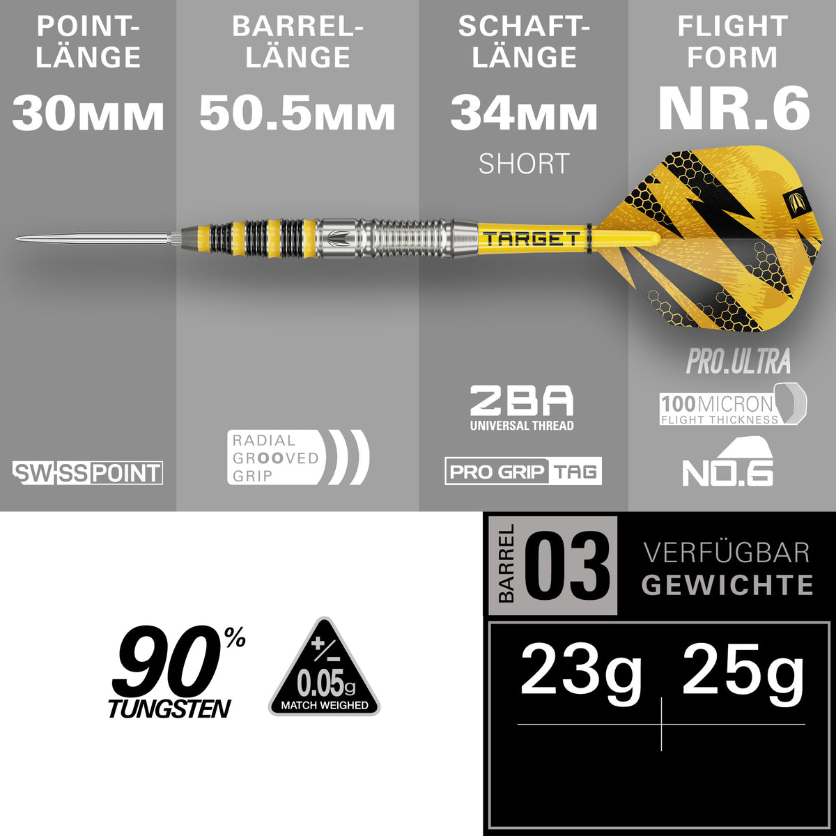Target Buzz SP03 Steel Dart