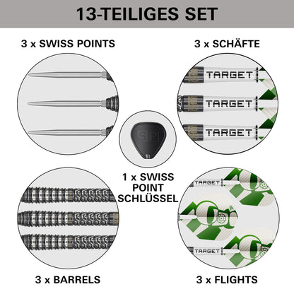 Target Charlie Manby Steel Dart