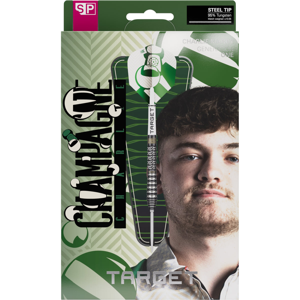 Target Charlie Manby Steel Dart