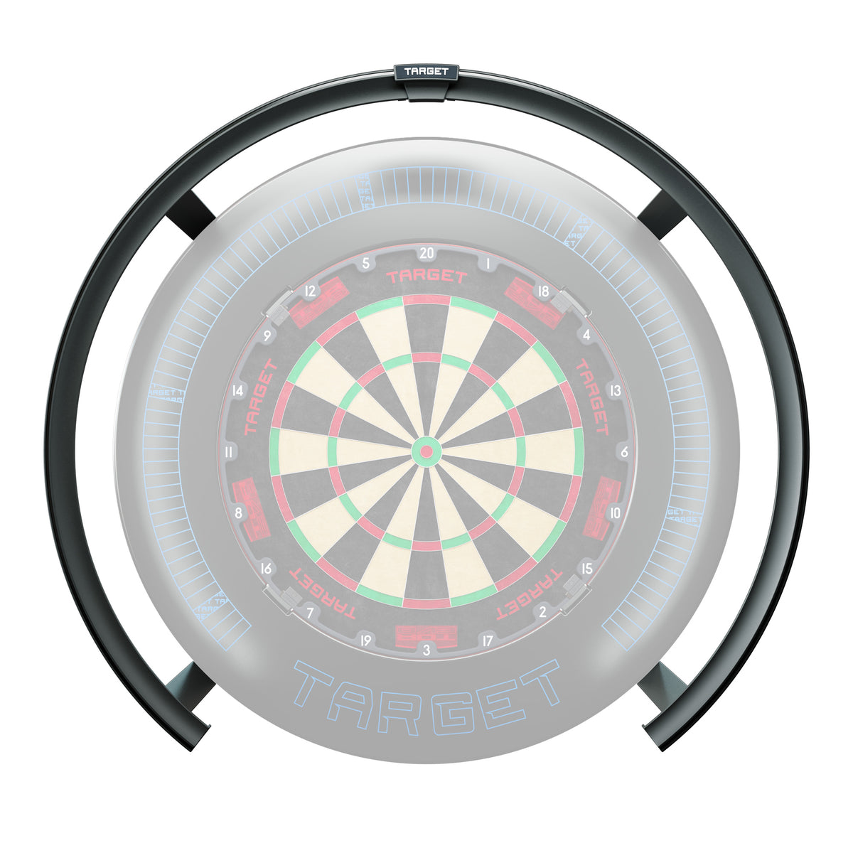 Target Corona Vision 2 Dartboard Beleuchtung