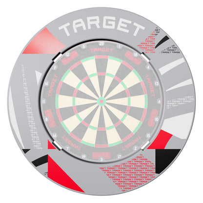 Target Grey Patterned Notched Surround