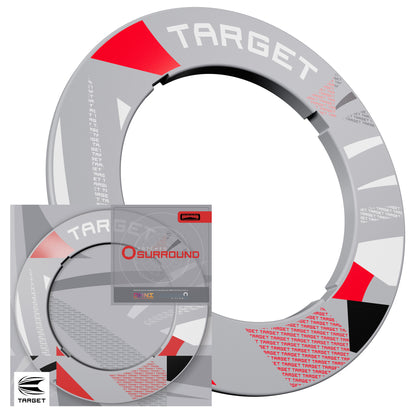 Target Grey Patterned Notched Surround