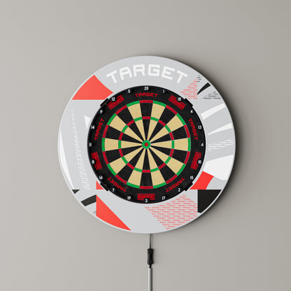 Target Grey Patterned Notched Surround