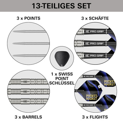 Target Justin Hood 23g Steel Dart