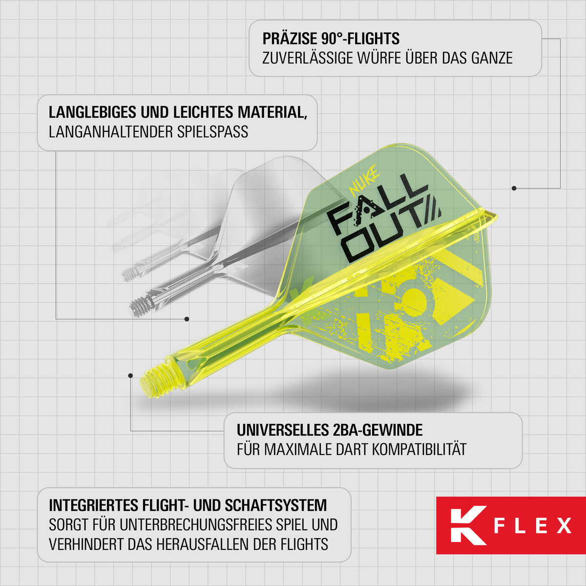 Target K-Flex Flight Luke Littler Fallout No6