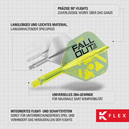 Target K-Flex Flight Luke Littler Fallout No6