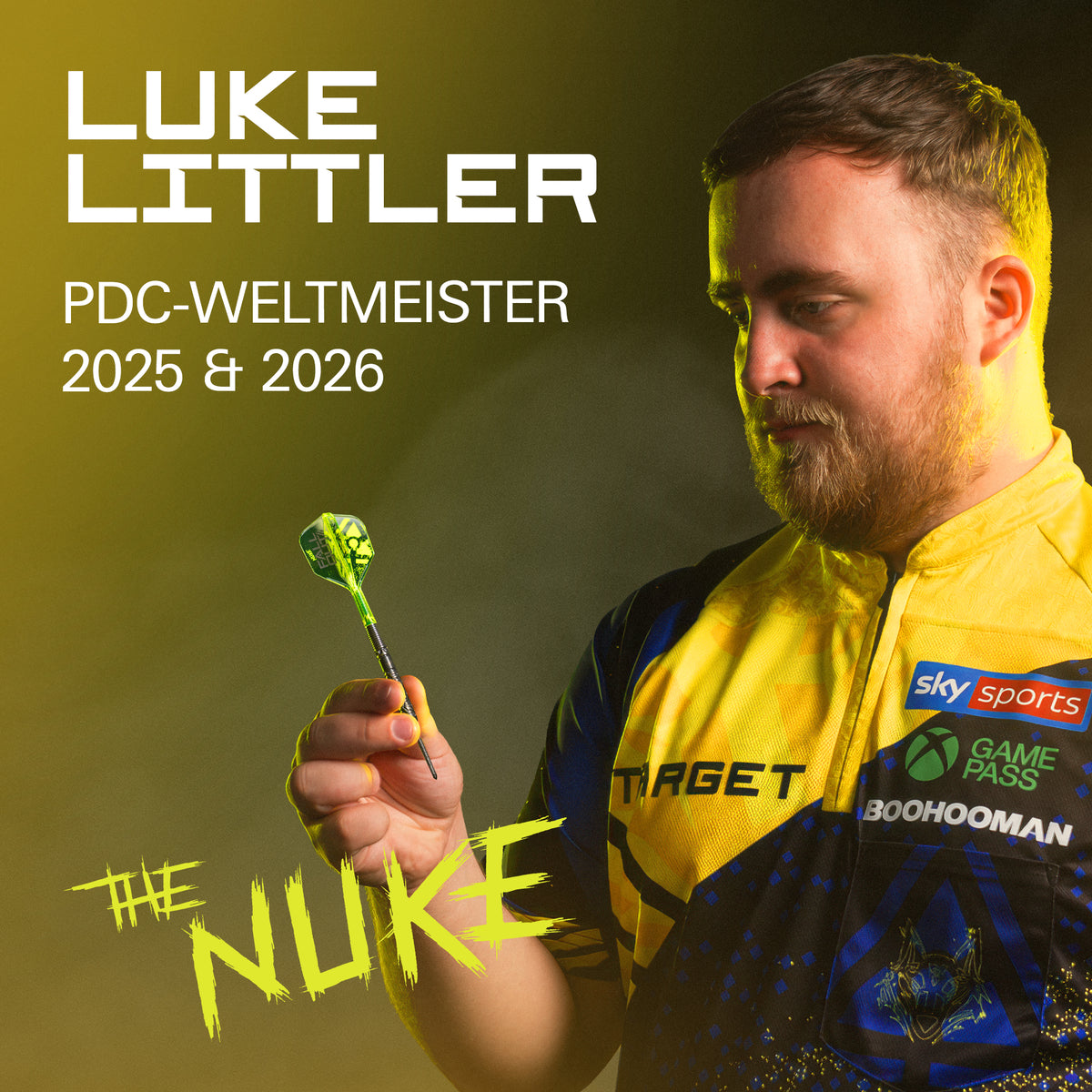 Target K-Flex Flight Luke Littler Fallout No6