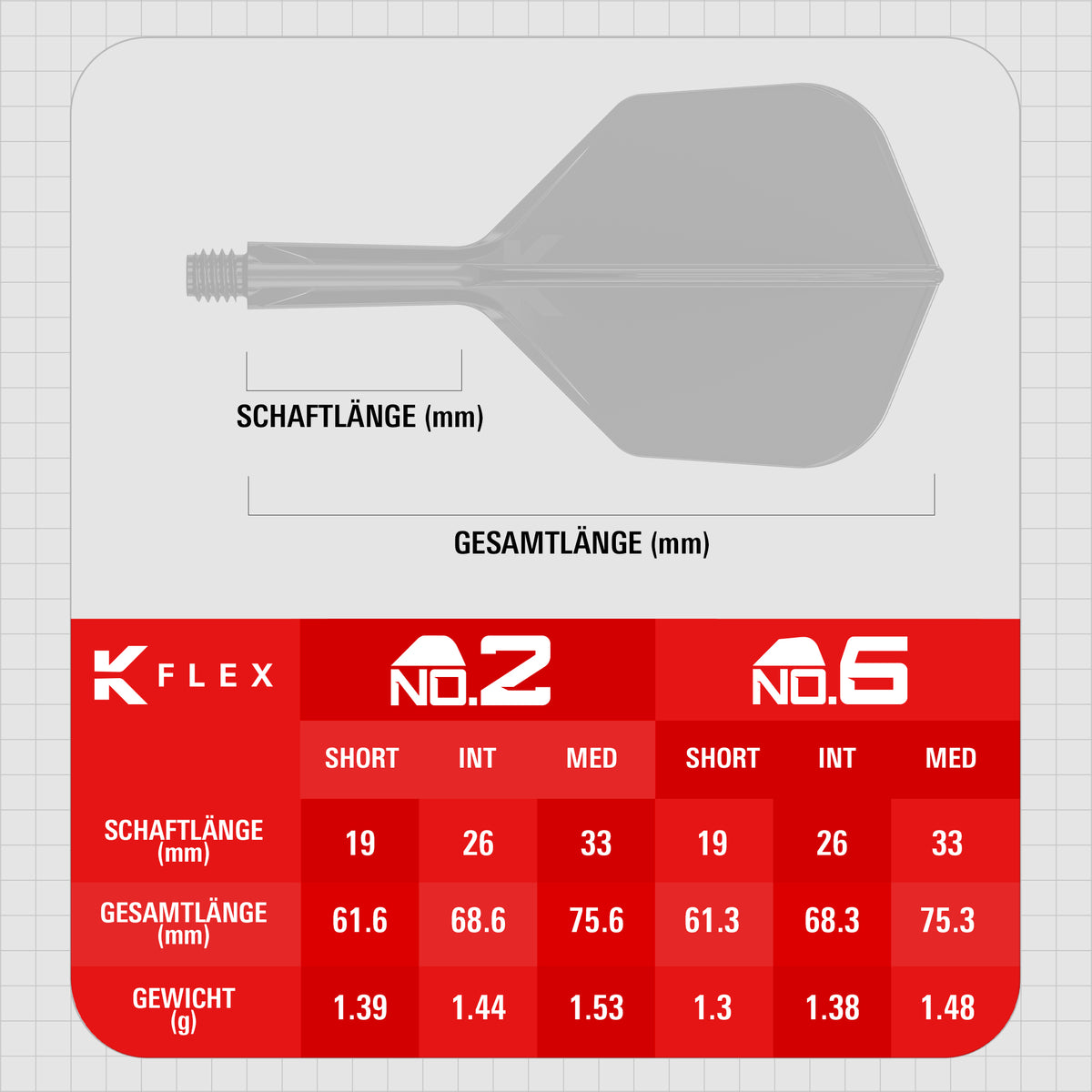 Target K-Flex Flight Rot No6