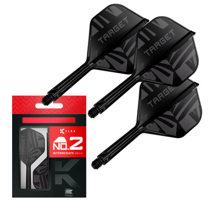 Target K-Flex Flight Schwarz No2