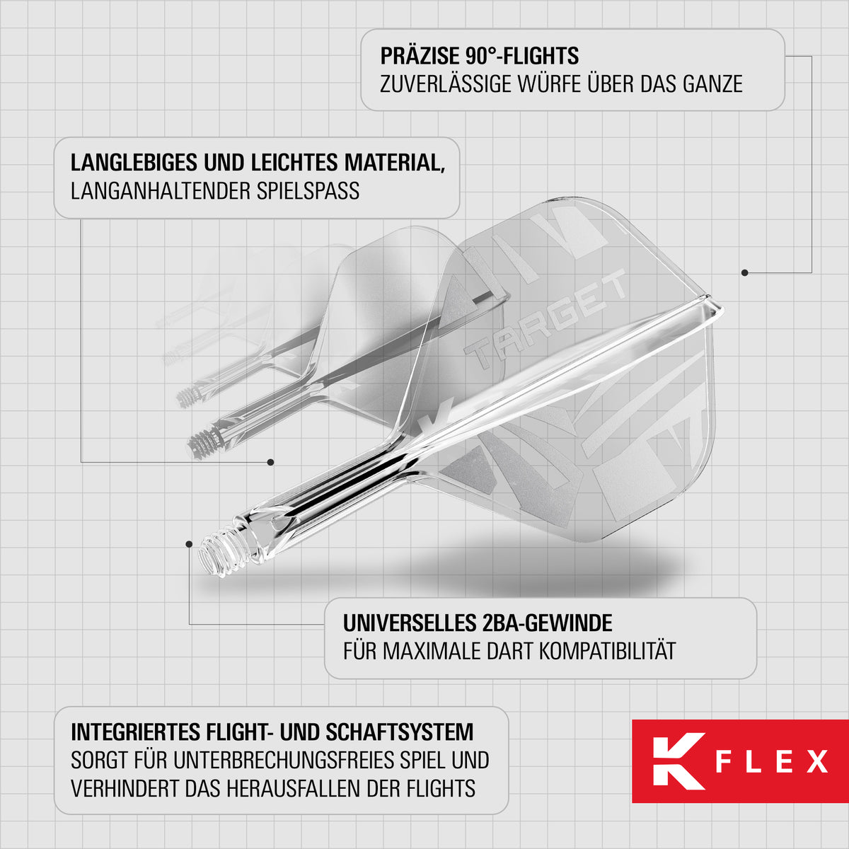 Target K-Flex Flight Transparent No.2