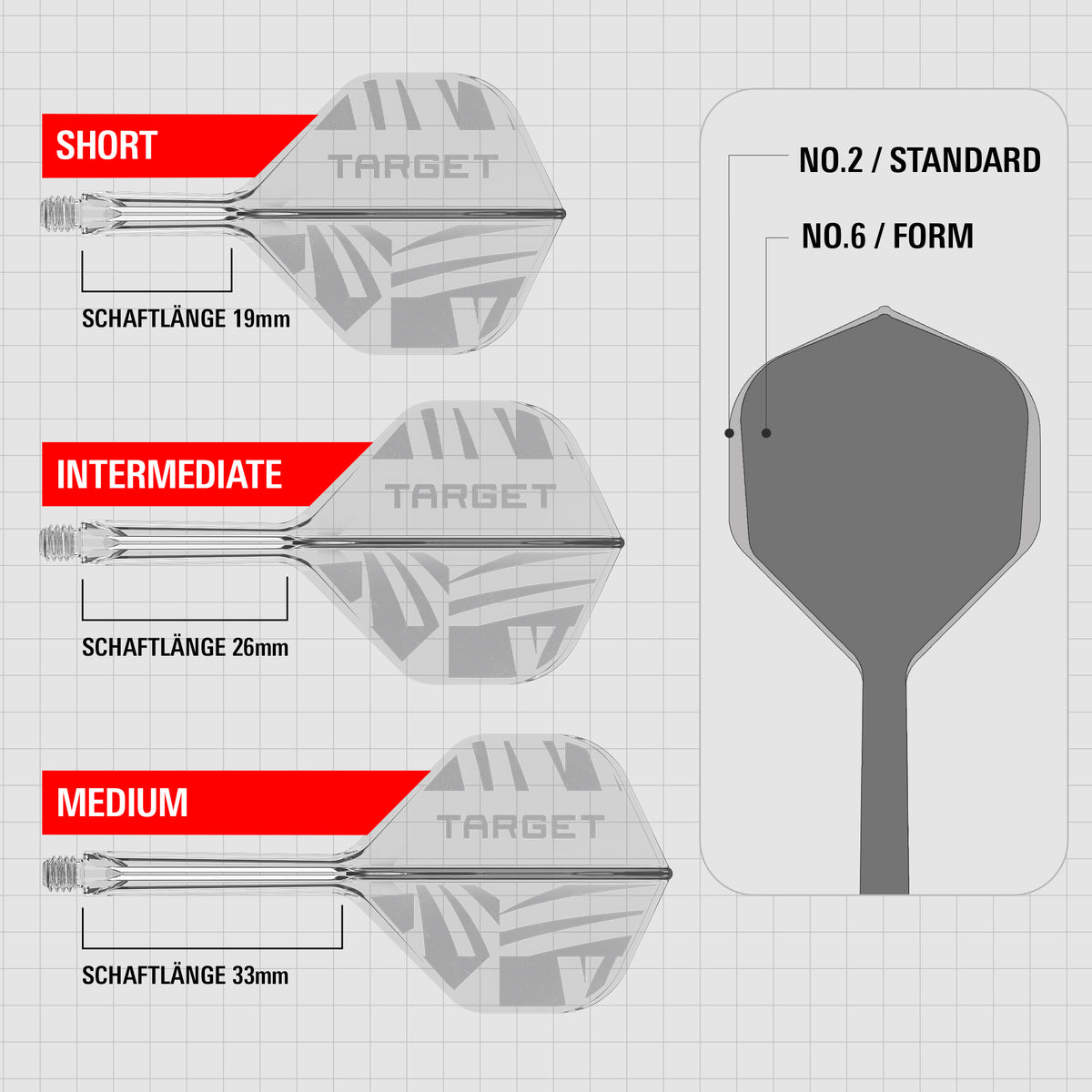 Target K-Flex Flight Transparent No.2