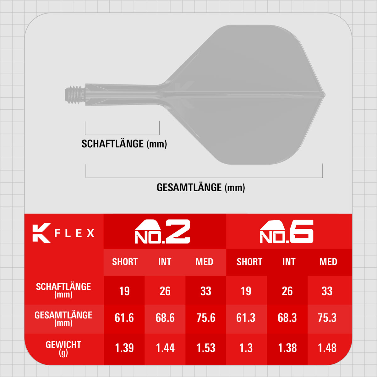 Target K-Flex Flight Transparent No.2
