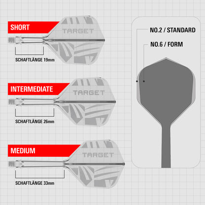 Target K-Flex Flight Transparent No6