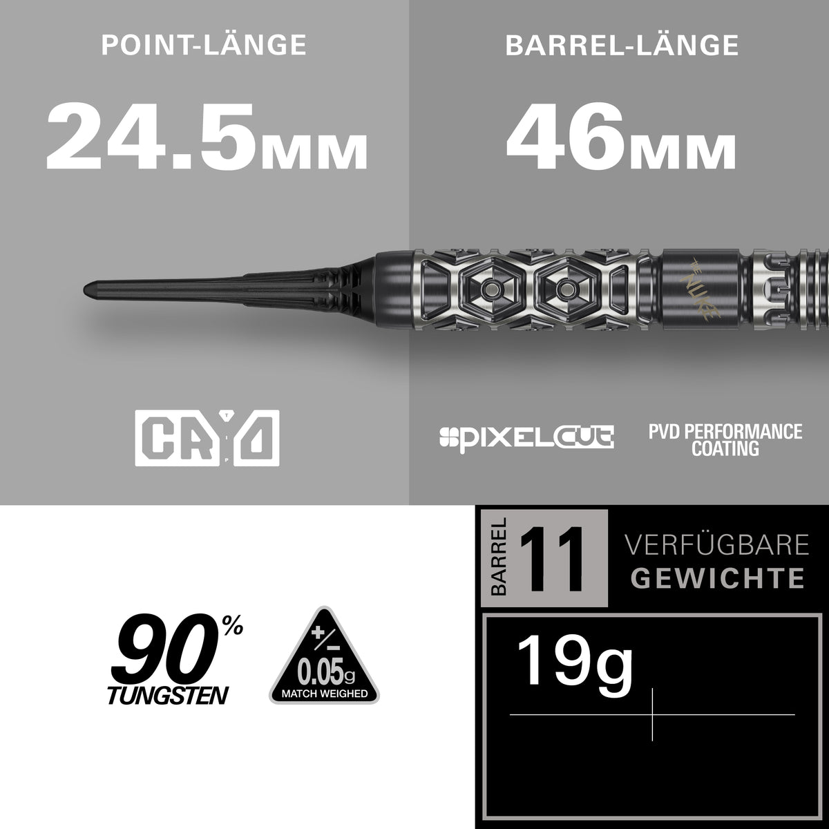 Target Luke Littler Fallout 19g Soft Dart