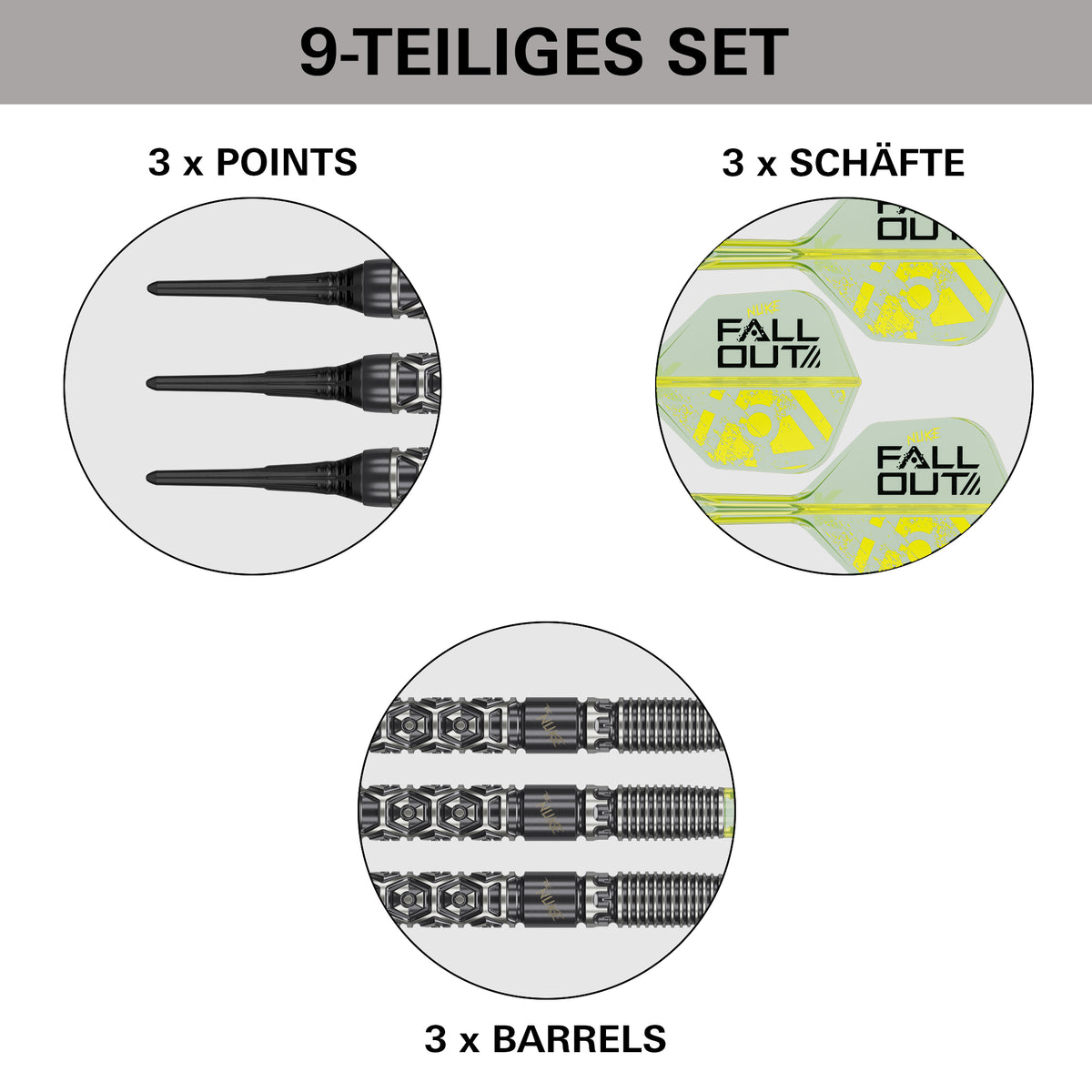 Target Luke Littler Fallout 19g Soft Dart
