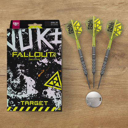 Target Luke Littler Fallout Steel Dart
