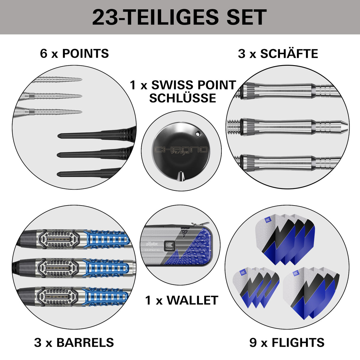 Target Phil Taylor Power X Chrono Soft Dart