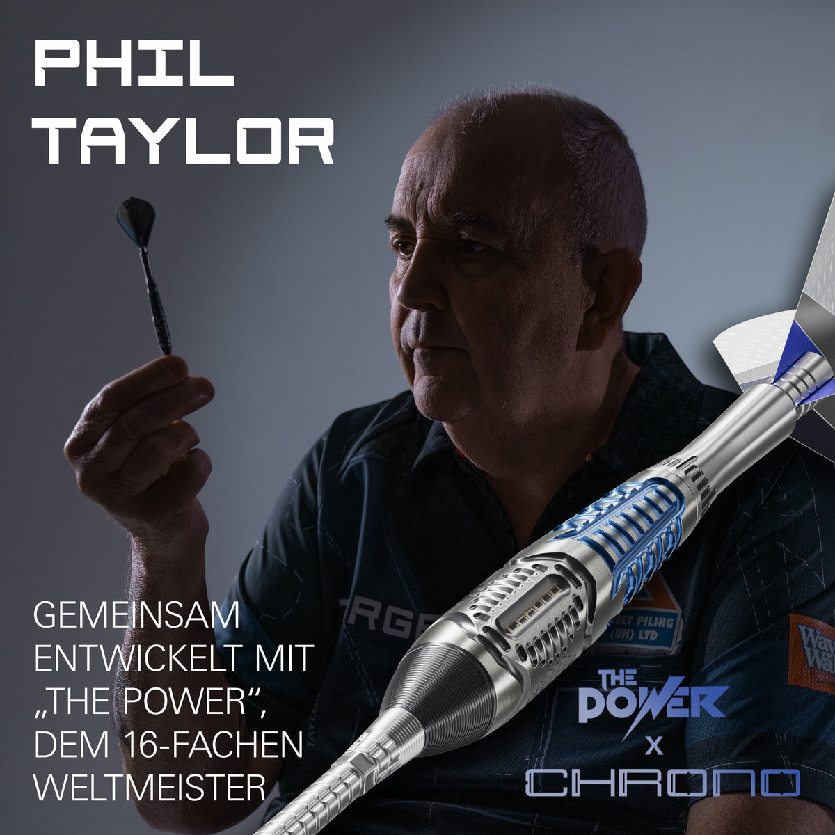 Target Phil Taylor Power X Chrono Steel Dart