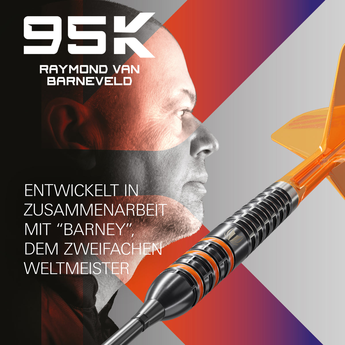 Target Raymond Van Barneveld 95k Steel Dart