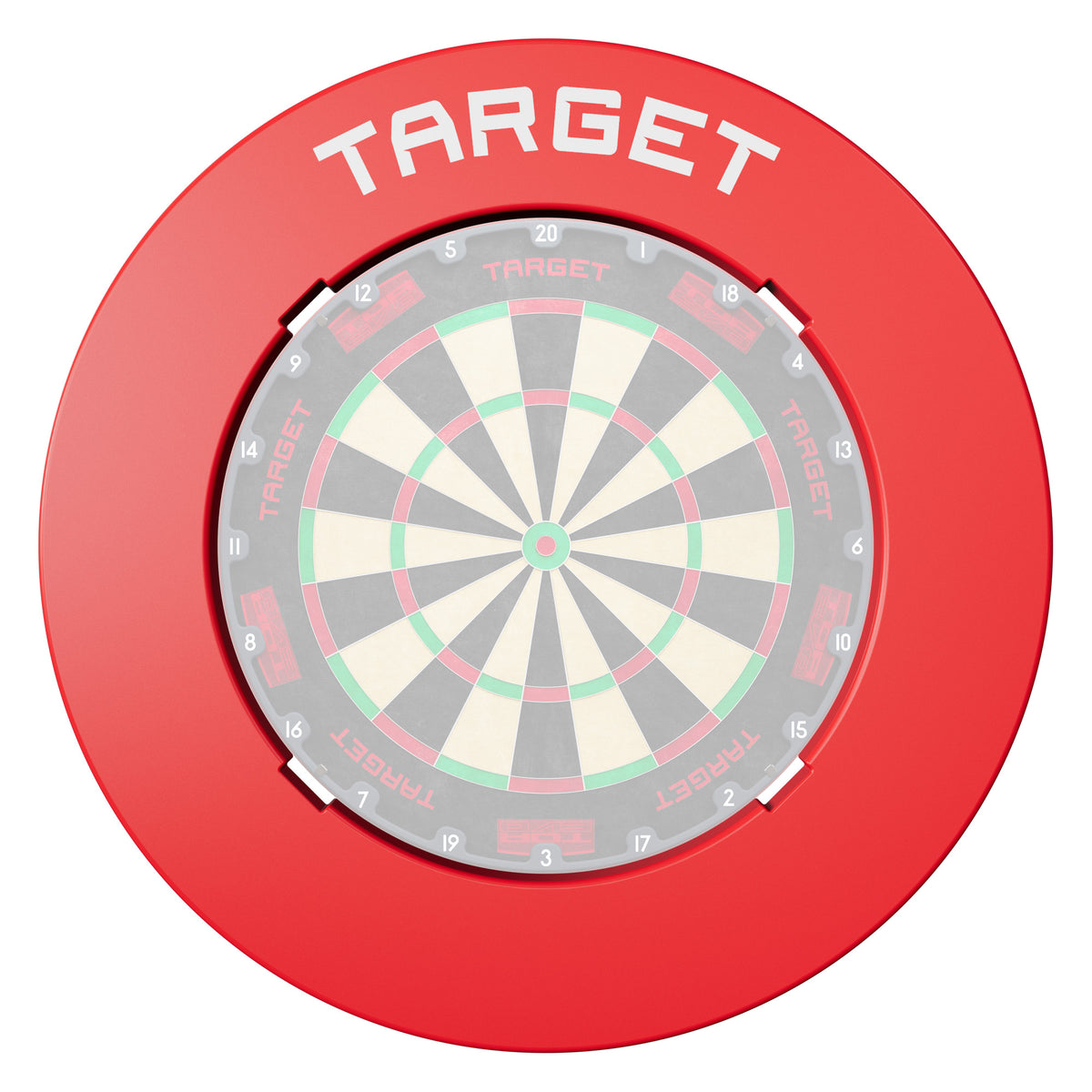 Target Red Notched Surround