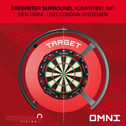 Target Red Notched Surround