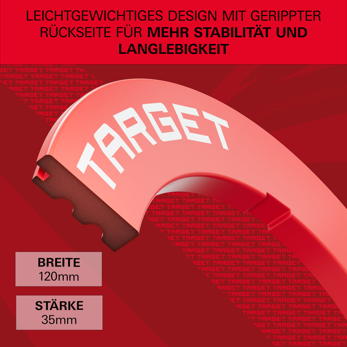 Target Red Notched Surround