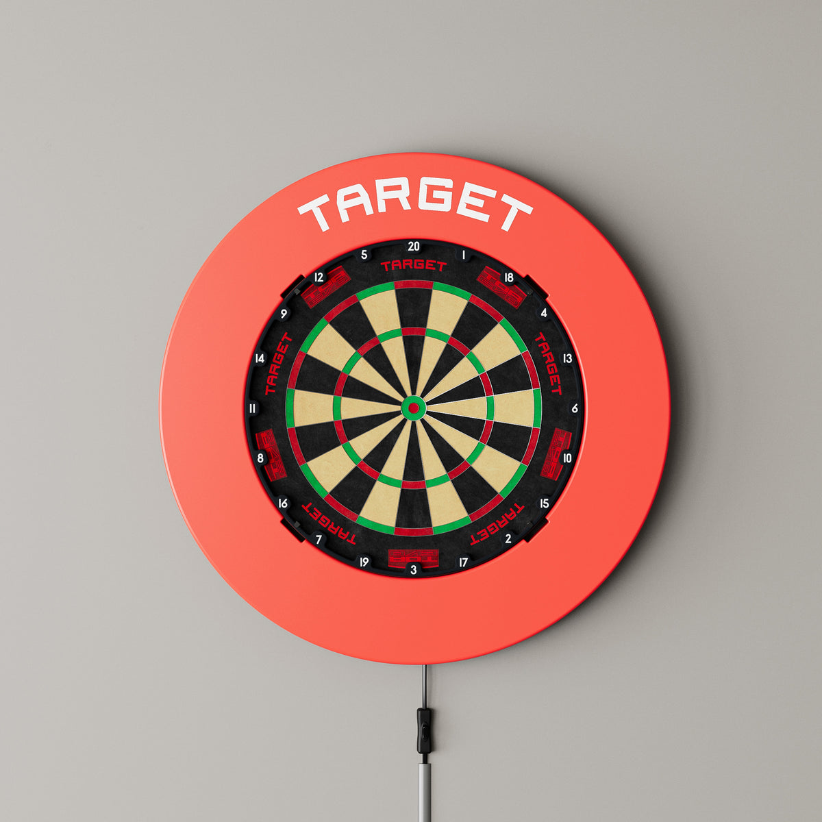 Target Red Notched Surround