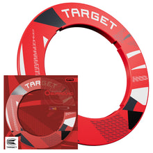 Target Red Patterned Notched Surround