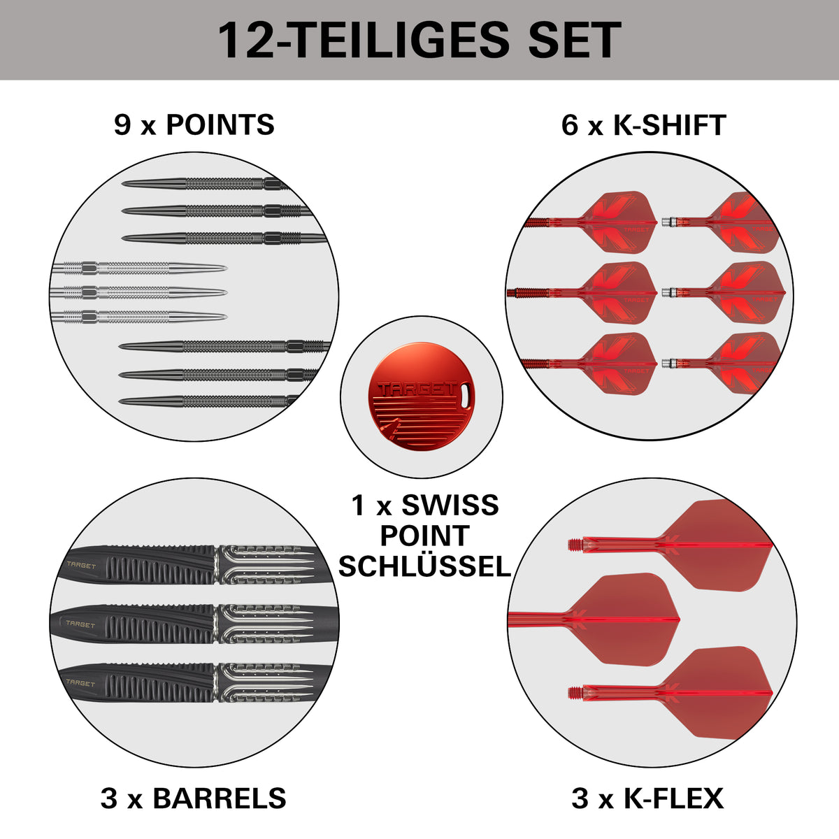 Target Shift Steel Dart