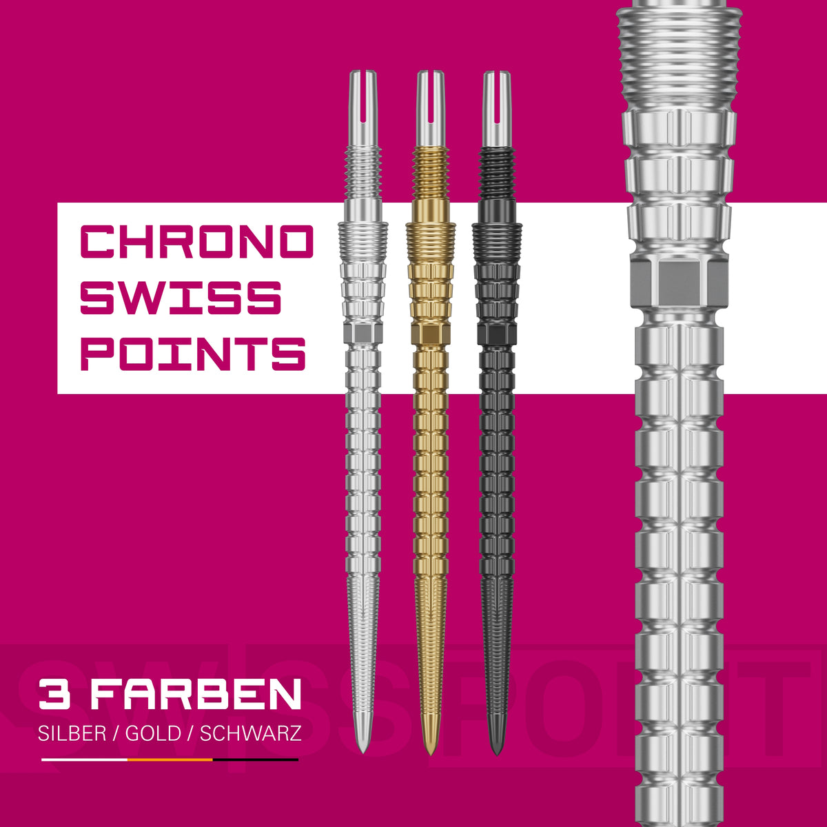 Target Steeldart Spitze Swiss Chrono Storm