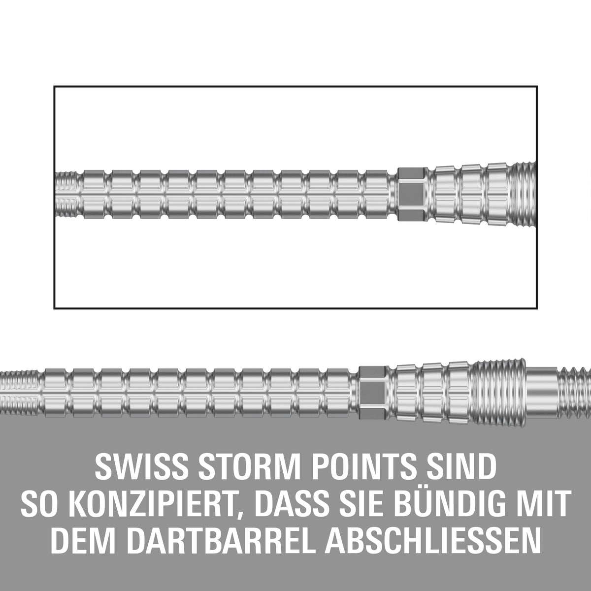 Target Steeldart Spitze Swiss Chrono Storm