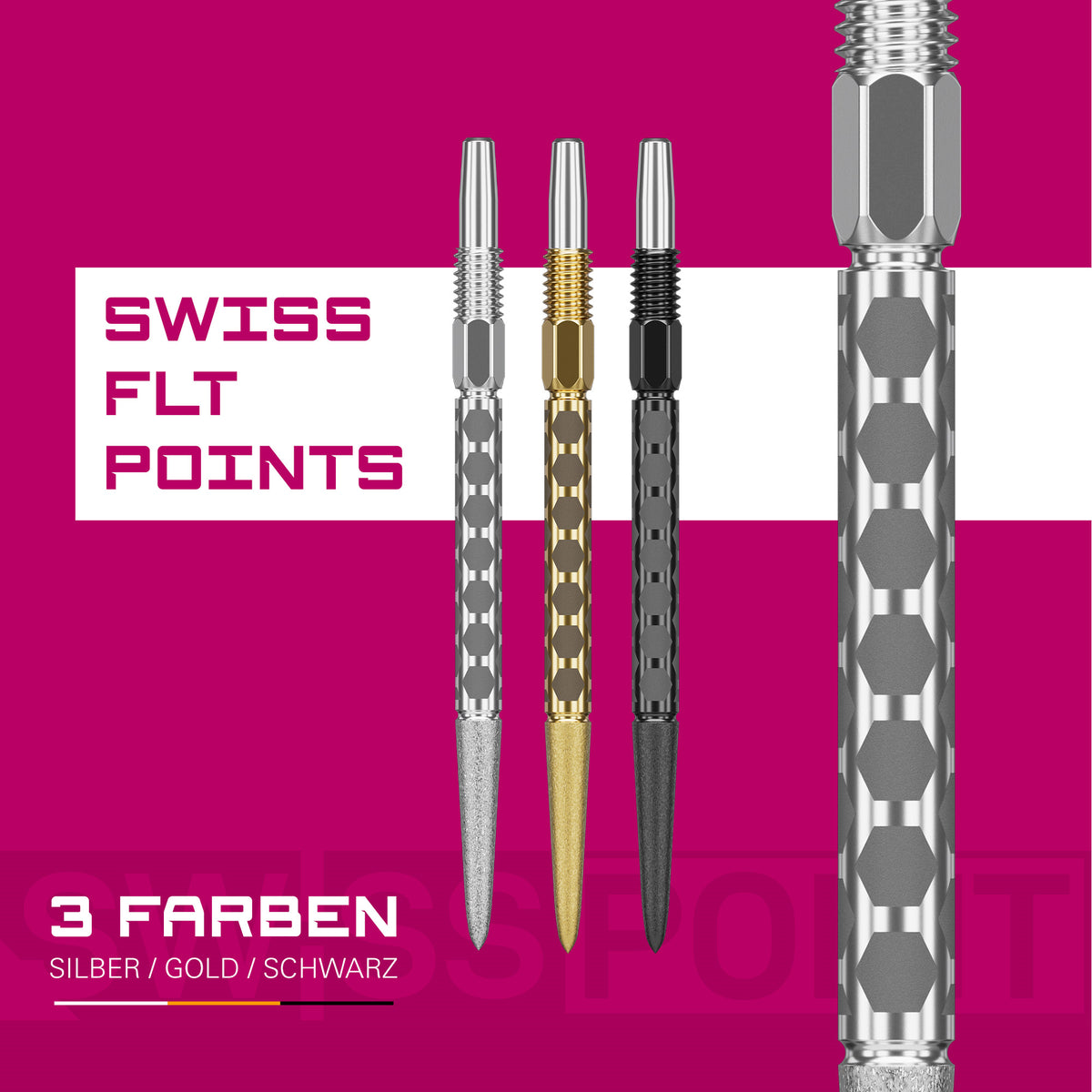 Target Steeldart Spitze Swiss FLT