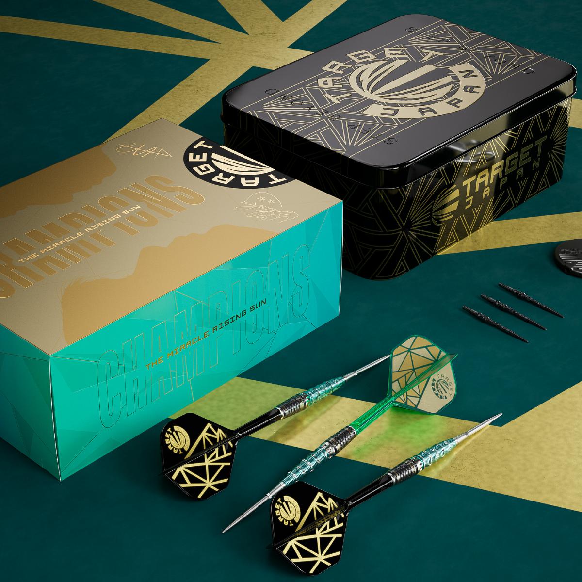 Target The Miracle × Rising Sun Limited Edition Steel Dart