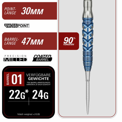Target Toru Suzuki Sereno Gen 3 Steel Dart